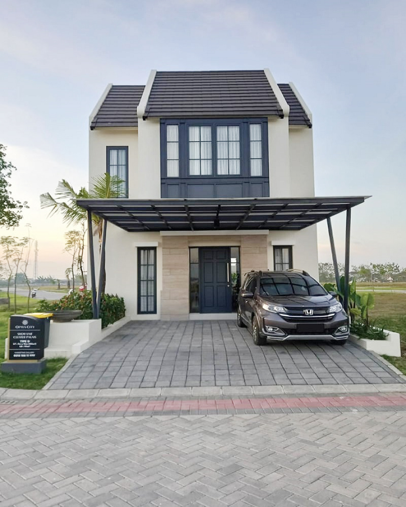 Dijual Rumah Baru 2 Lantai di Gresik Dekat Pasar Baru Kepatihan, SMPN 5 Gresik, RS Islam Darus Shifa, Stadion GBT, Gerbang Tol Cerme